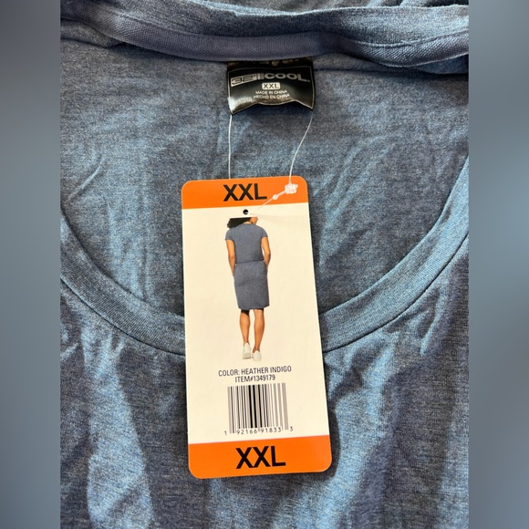 32 Degrees Cool Dress XXL Blue Heather XXL Pockets NWT - Picture 7 of 7